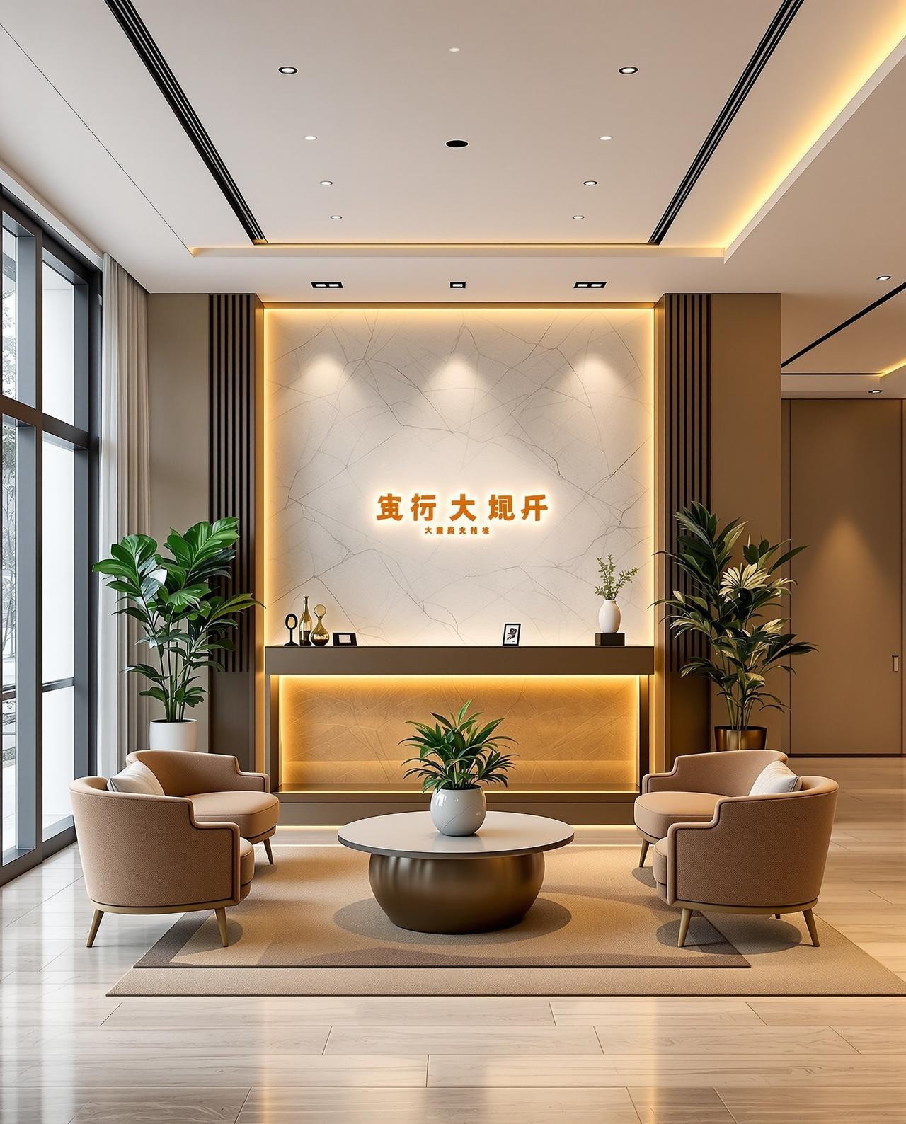 波波影视前台接待区实景
